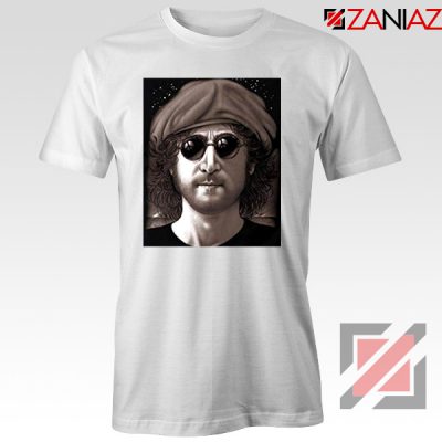 John Lennon Imagine T-Shirt The Beatles Band Music T-Shirt Size S-3XL White