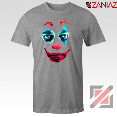 Joker 2019 Movie T-Shirts Joaquin Phoenix Joker Best T-Shirt Size S-3XL Grey