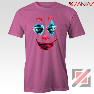 Joker 2019 Movie T-Shirts Joaquin Phoenix Joker Best T-Shirt Size S-3XL Pink