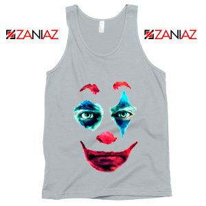 Joker 2019 Movie Tank Top Joaquin Phoenix Joker Tank Top Size S-3XL Silver