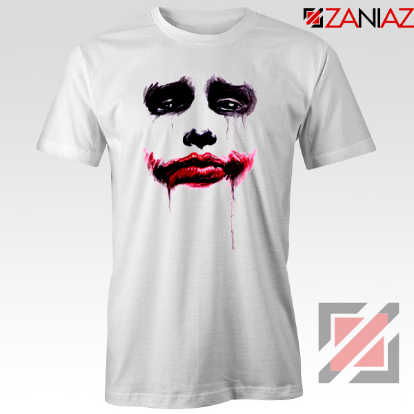 Joker Face T Shirt Joker Film Best Tee Shirts Size S-3XL White