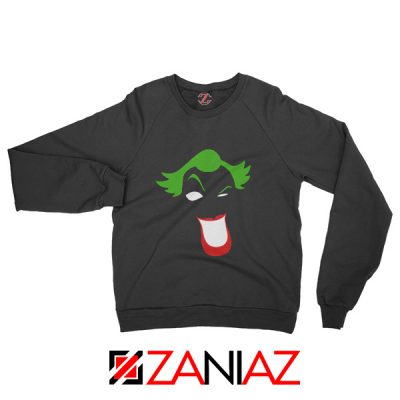 Joker Smile Sweatshirt Joker Film Best Sweatshirt Size S-2XL Black