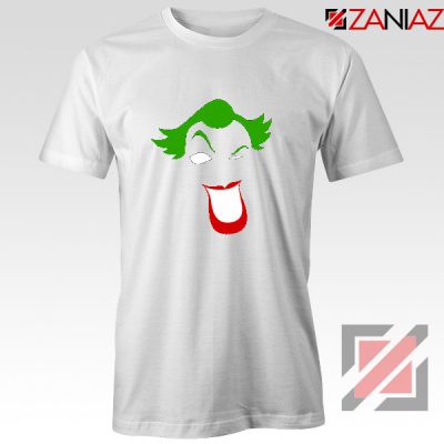 Joker Smile T-shirt Joker Film Best Tee Shirts Size S-3XL White
