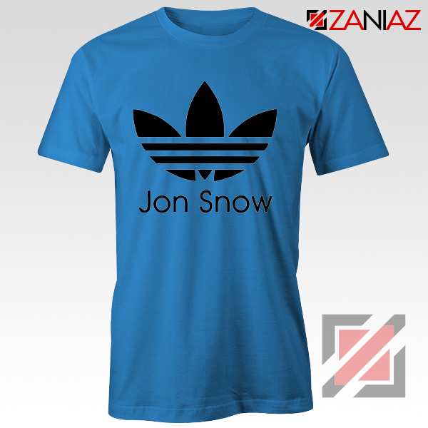 Jon Snow Tee Shirt The Game Of Thrones Best Tshirt Size S-3XL Blue