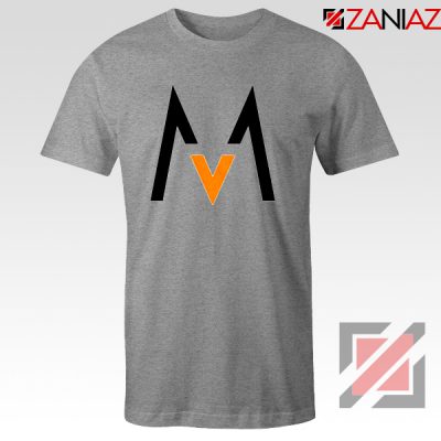 Maroon 5 Logo T shirt Music Band Maroon 5 T-Shirt Size S-3XL Sport Grey