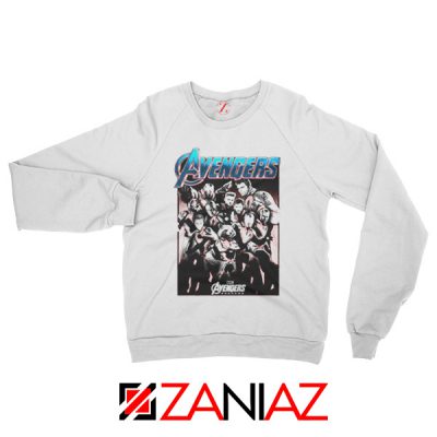 Marvel Avengers Endgame Group Best Sweatshirt Size S-2XL White