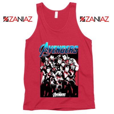 Marvel Avengers Endgame Group Best Tank Top Size S-3XL Coral