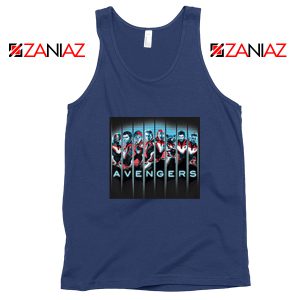Marvel Avengers Endgame Tank Top Super Heroes Best Tank Top Navy Blue