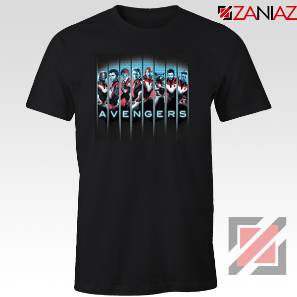 Marvel Avengers Endgame Tshirt Super Heroes Tee Shirt Size S-3XL Black
