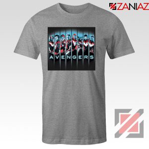 Marvel Avengers Endgame Tshirt Super Heroes Tee Shirt Size S-3XL Grey