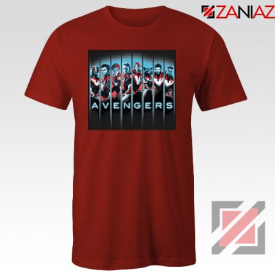 Marvel Avengers Endgame Tshirt Super Heroes Tee Shirt Size S-3XL Red