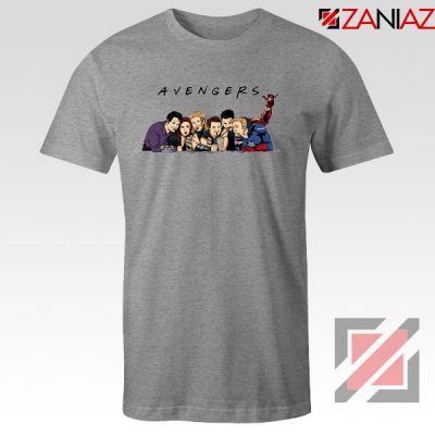 Marvel Avengers Friends Merch Best Tee Shirts Size S-3XL Grey