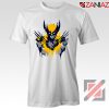 Marvel X-Men Characters T-Shirt Wolverine Film T-shirt Size S-3XL White