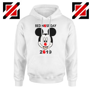 Funny Mickey Mouse Red Nose Day Hoodie