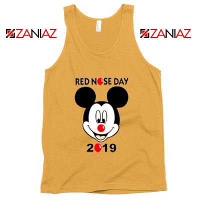 Mickey Mouse Red Nose Day Tank Top Comic Relief Tank Top Size S-3XL Sunshine
