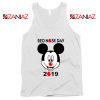 Mickey Mouse Red Nose Day Tank Top Comic Relief Tank Top Size S-3XL White