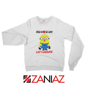 Funny Minion Red Nose Day Sweatshirt