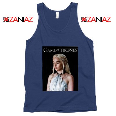 Mother of Dragons Tank Top Daenerys Game of Thrones Tank Top Navy Blue