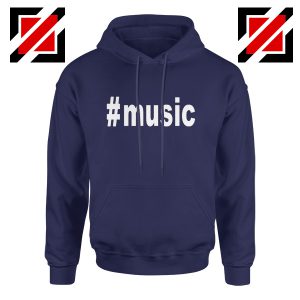 Music Hashtag Best Hoodie Music Women's Hoodie Size S-2XL Navy