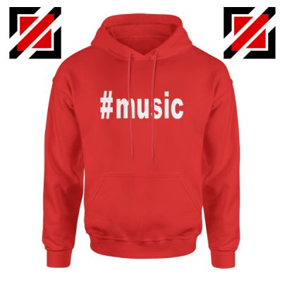Music Hashtag Best Hoodie Music Women's Hoodie Size S-2XL Red
