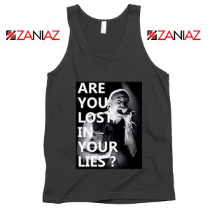 No More Sorrow Lyric Tank Top Linkin Park Best Tank Top Size S-3XL Black