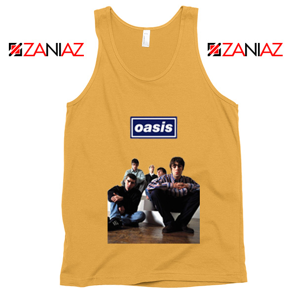 Oasis Band Members Tank Top Oasis Music Band Tank Top Size S-3XL Sunshine