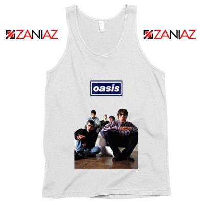 Oasis Band Members Tank Top Oasis Music Band Tank Top Size S-3XL White