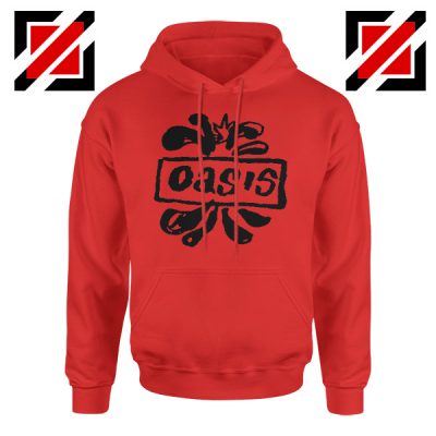 Oasis English Rock Band Hoodie Oasis Band Cheap Hoodie Size S-2XL Red
