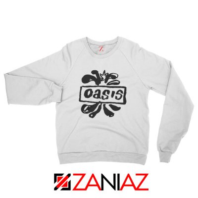 Oasis English Rock Band Sweatshirt Oasis Band Sweatshirt Size S-2XL White