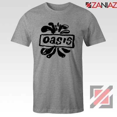 Oasis English Rock Band T-Shirts Oasis Band Cheap T-Shirts Size S-3XL Grey