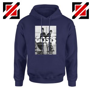 Oasis Music Rock Band Hoodie Oasis UK Band Hoodie Size S-2XL Navy