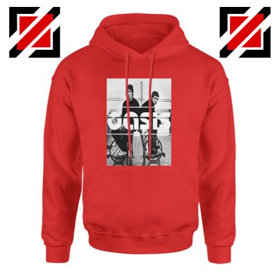 Oasis Music Rock Band Hoodie Oasis UK Band Hoodie Size S-2XL Red