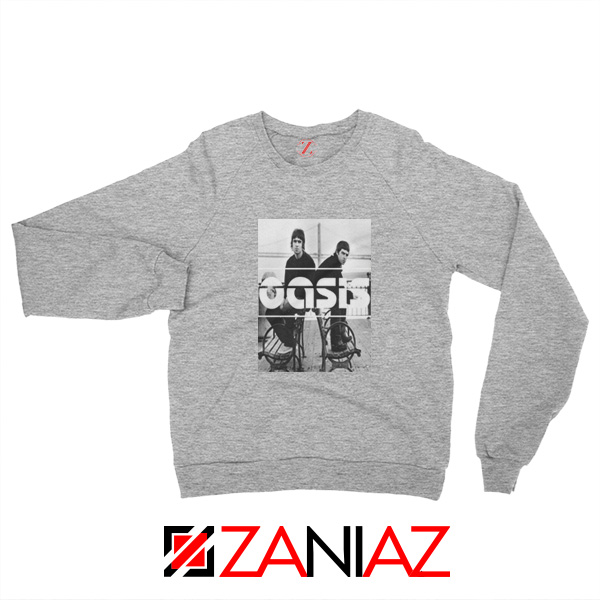 Oasis Music Rock Band Sweatshirt Oasis UK Band Sweatshirt Size S-2XL Grey
