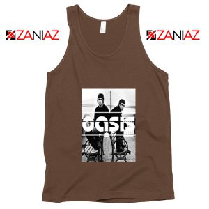 Oasis Music Rock Band Tank Top Oasis UK Band Tank Top Size S-3XL Brown