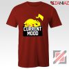 Pokemon Pikachu Current Mood Adult Best T-Shirt Size S-3XL Red