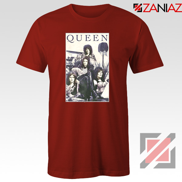 Queen Band Frame Red T-shirt
