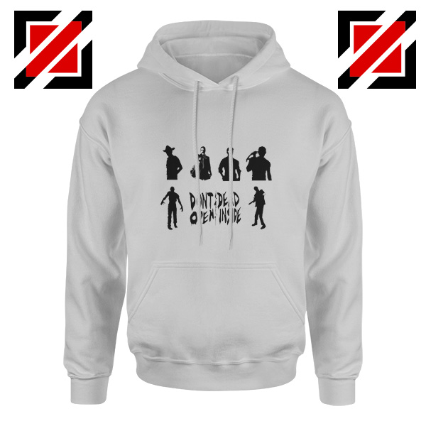 The 3 Questions Hoodie - Inspired by Walking Dead TV Zombie Walkers Rick  Grimes