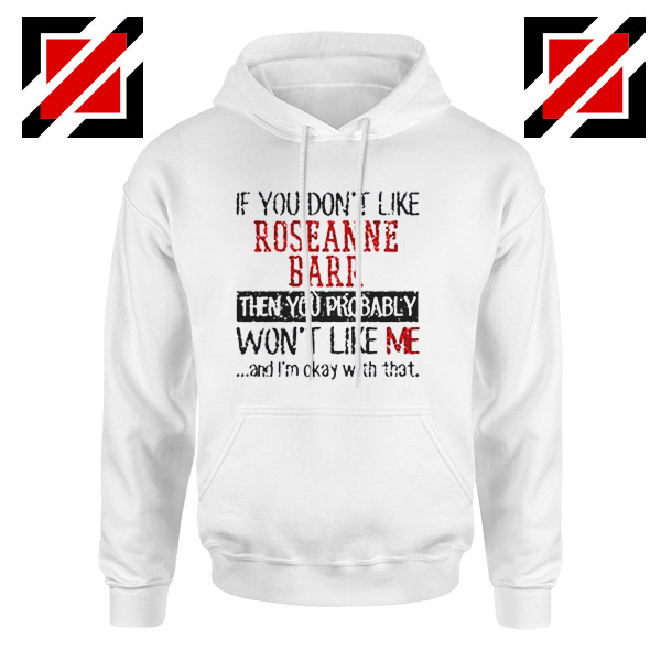 Roseanne Barr American Stand up Comedian Hoodie Size S-2XL White