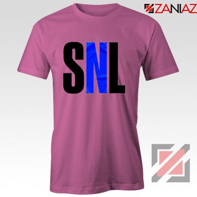 Saturday Night Live Tee Shirt American Late Night Television Tshirt Pink