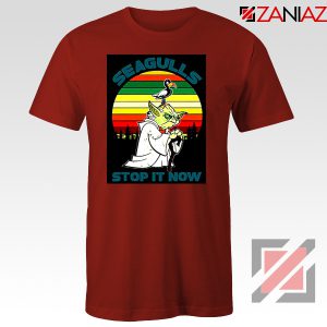 Seagulls Stop It Now Red T-shirt