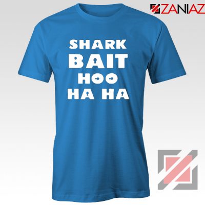 Shark Bait T-Shirt American Animated Film T-Shirt Size S-3XL Blue