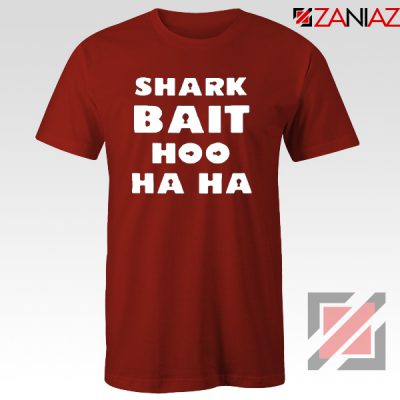 Shark Bait T-Shirt American Animated Film T-Shirt Size S-3XL Red