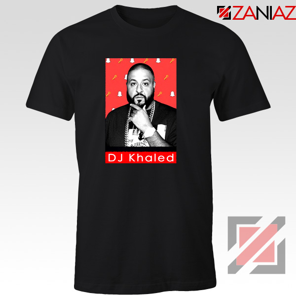 Songwriter DJ Khaled T-Shirts Gift Music T-shirt Size S-3XL Black