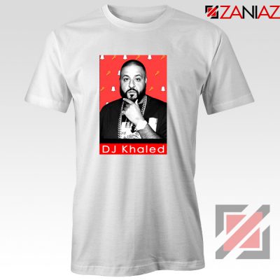 Songwriter DJ Khaled T-Shirts Gift Music T-shirt Size S-3XL White