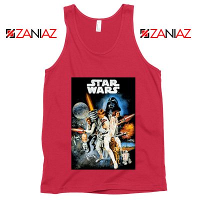 Star Wars A New Hope Tank Top Star Wars Movie Tank Top Size S-3XL Red