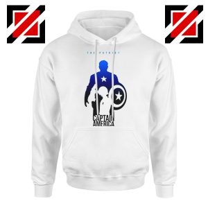 Steve Rogers as Captain America Hoodie Marvel Hoodie Size S-2XL White