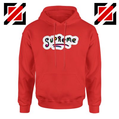 Sup Rugrats Hoodie Funny Supreme Best Hoodie Size S-2XL Red