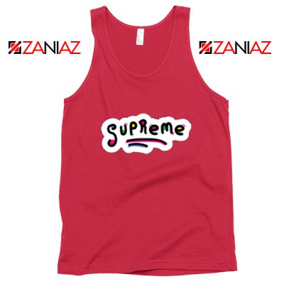 Sup Rugrats Tank Top Funny Supreme Tank Top Size S-3XL Red