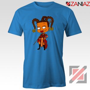 Susie Rugrats Wakanda T-shirt Funny Rugrats TV Series Size S-3XL Blue