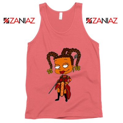 Susie Rugrats Wakanda Tank Top Funny Rugrats TV Series Size S-3XL Coral